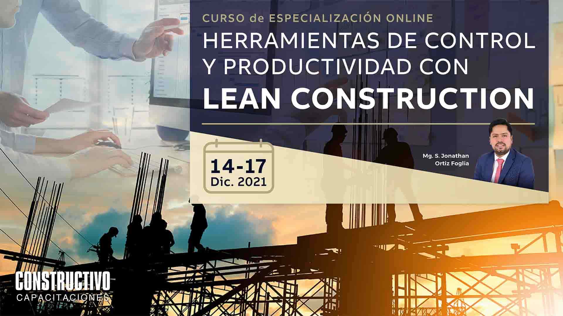 Herramientas de Control y Productividad con Lean Construction 