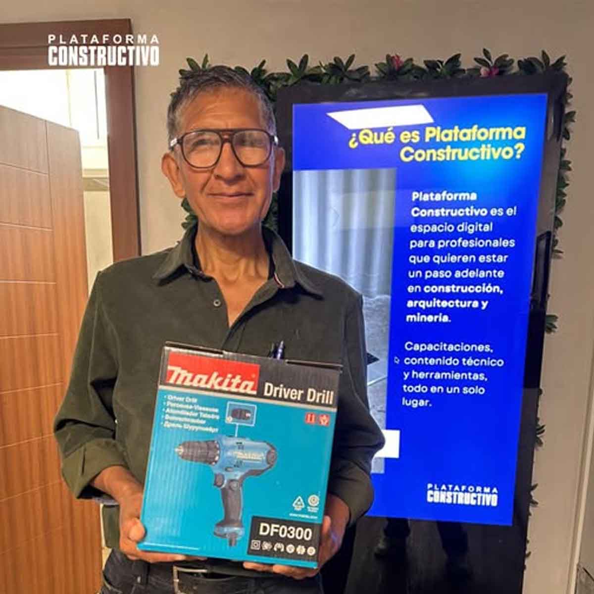 Sorteo del taladro-atornillador Makita DF0300