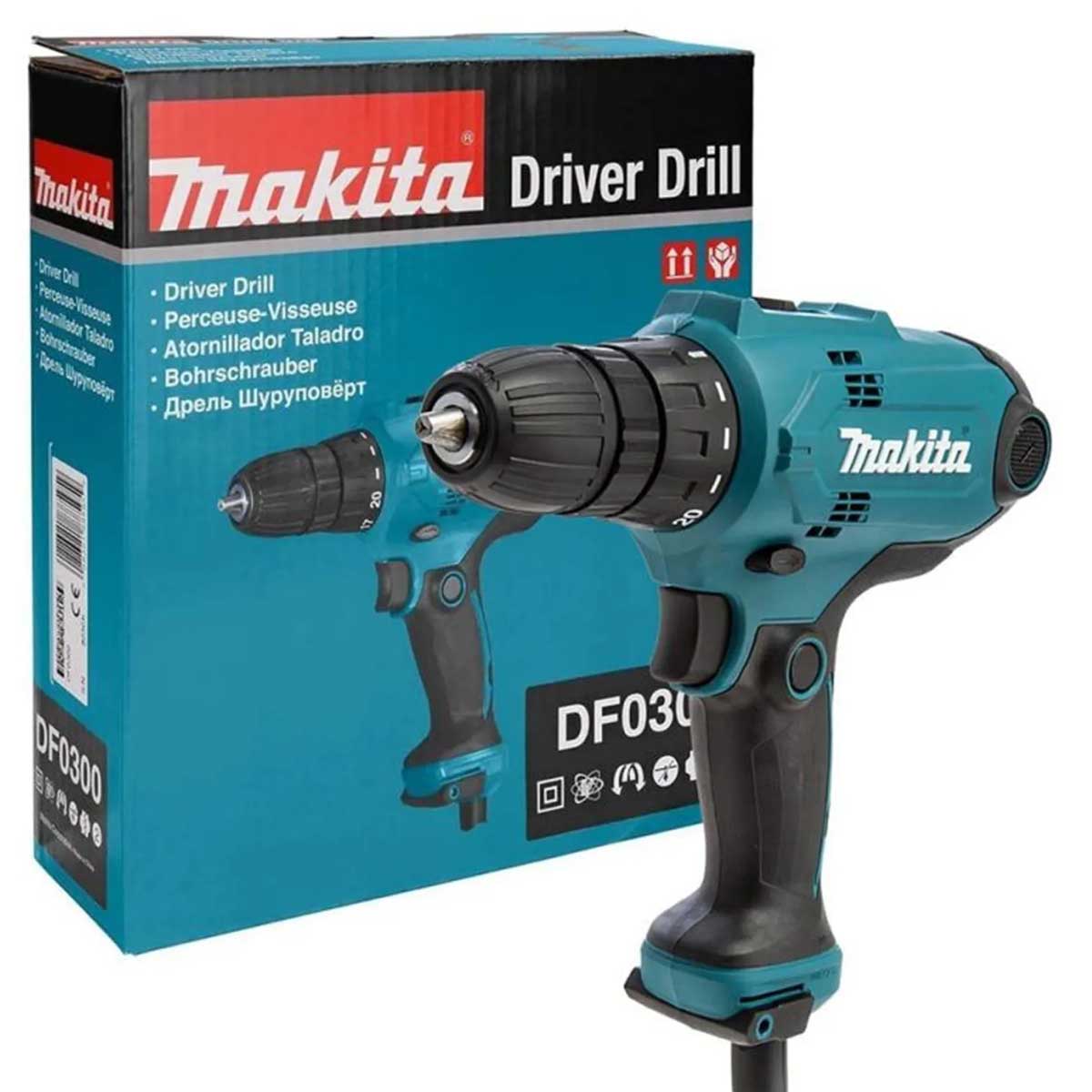 Sorteo del taladro-atornillador Makita DF0300