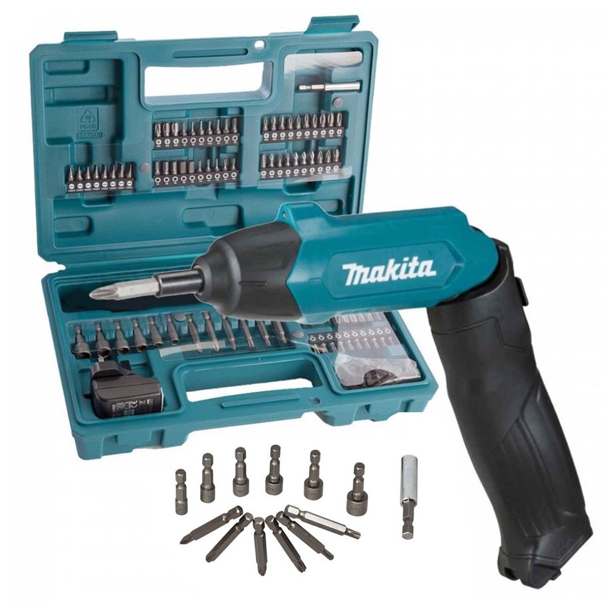 Sorteo del atornillador inalámbrico Makita df001dw