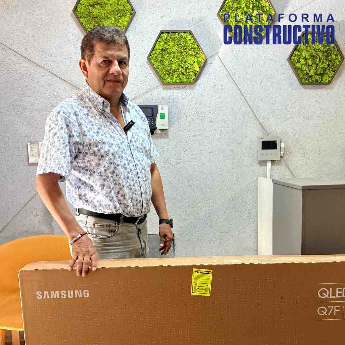 Sorteo de Televisor Samsung QLED Q7F de 55 pulgadas