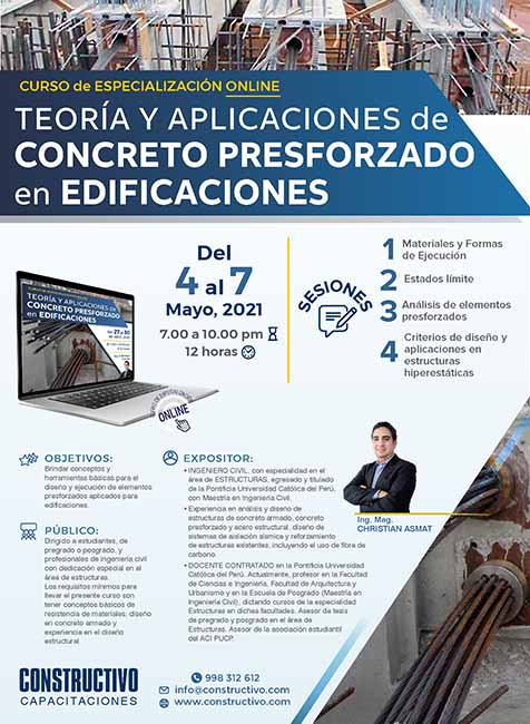 Teoría y Aplicaciones de Concreto Presforzado en Edificaciones