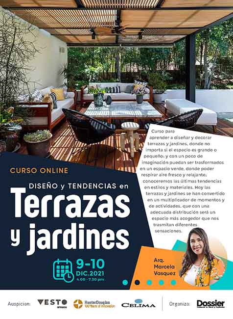 Diseño y tendencias en Terrazas y jardines